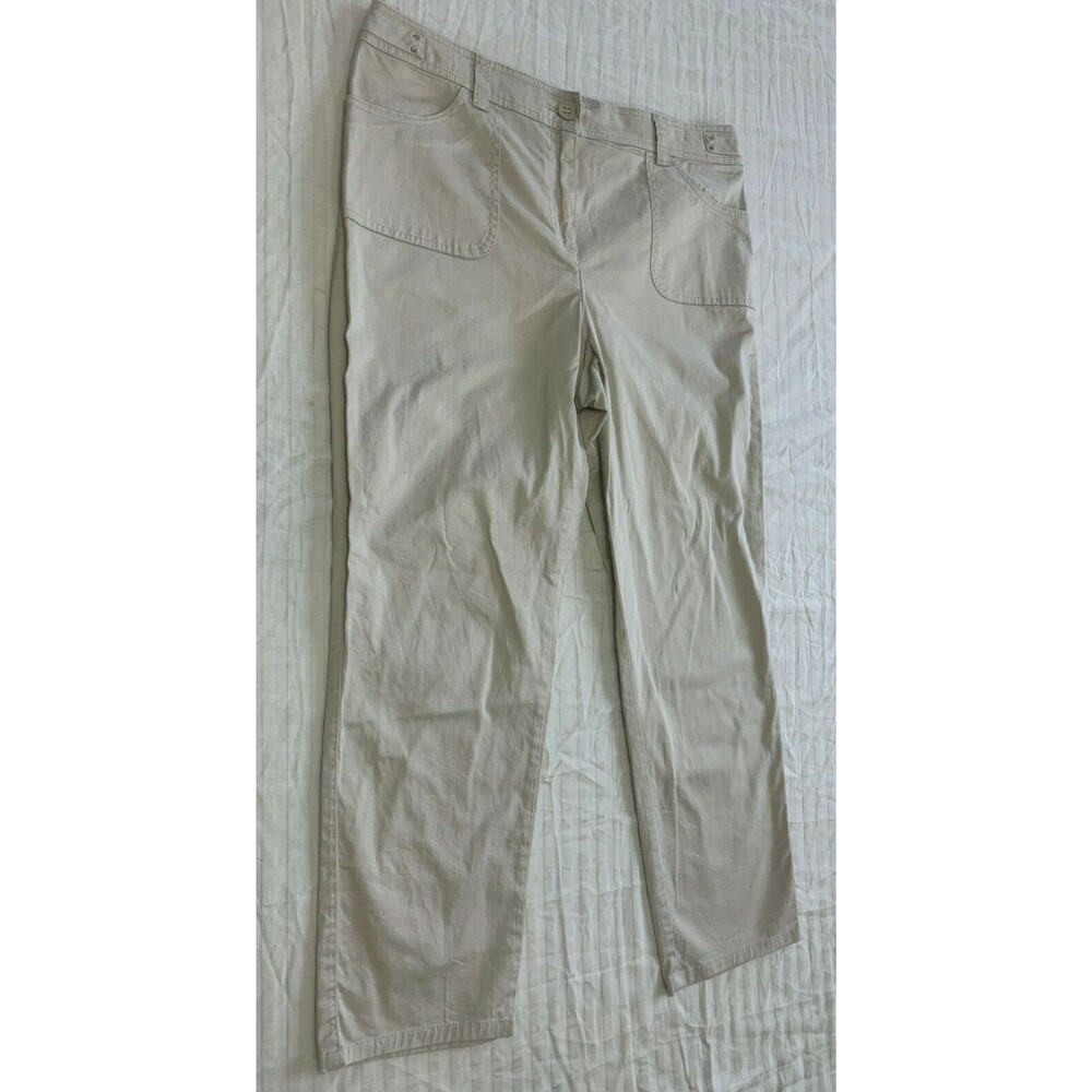 CHICOS WOMENS CAPRIS PANTS SIZE 1